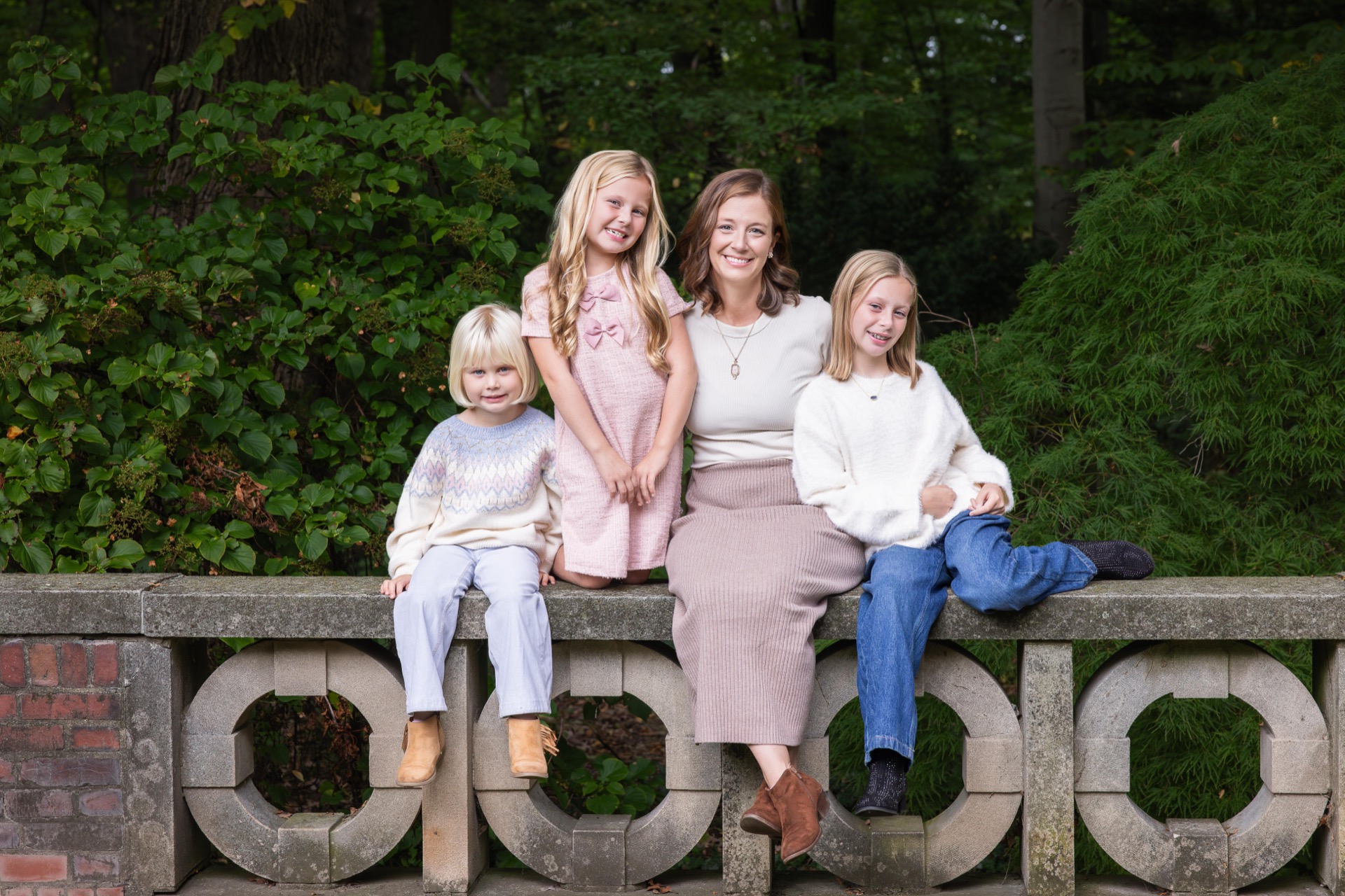 Portrait session at Aquinas College Grand Rapids Michigan Jules K Photography