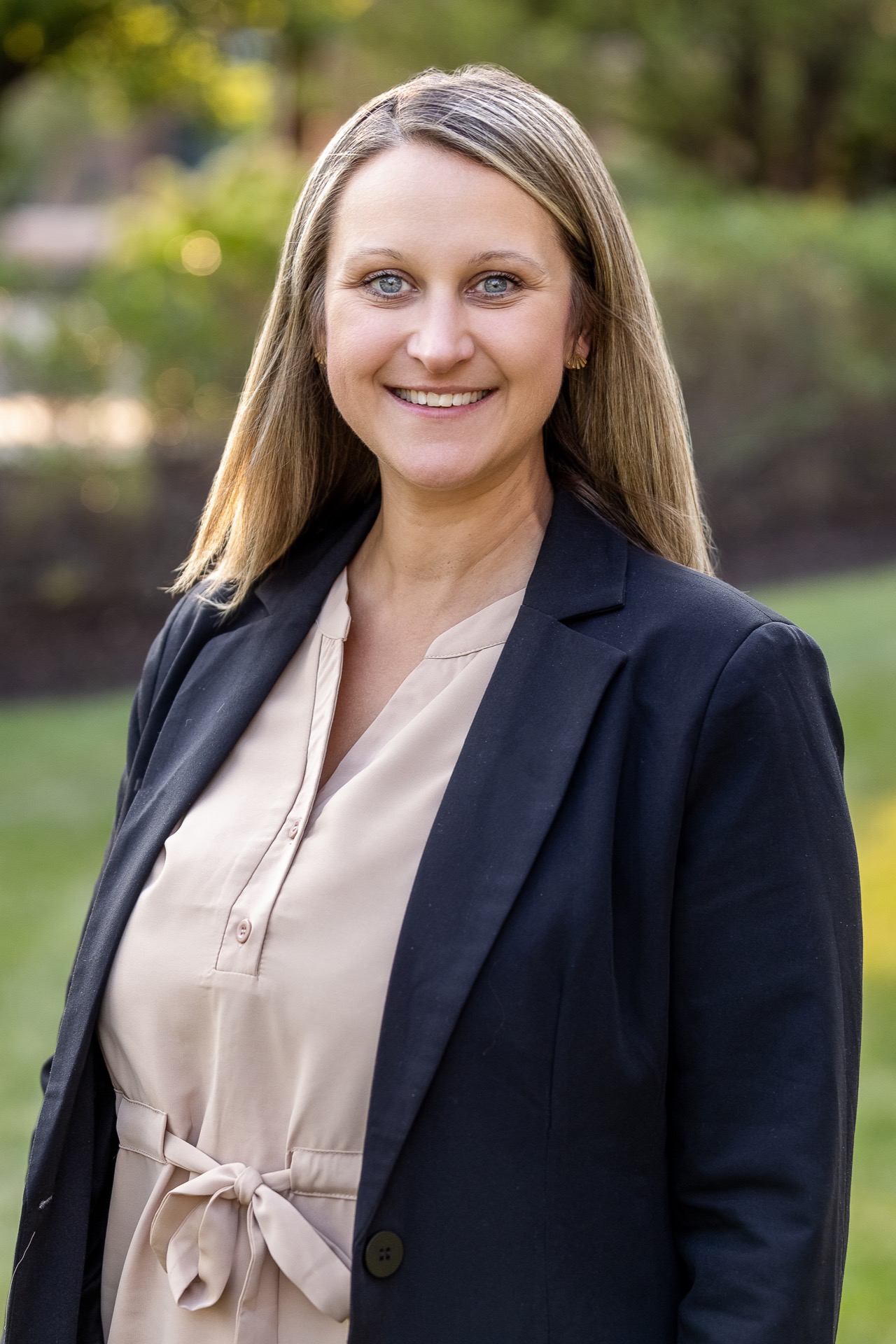Outdoor corporate headshot West Michigan