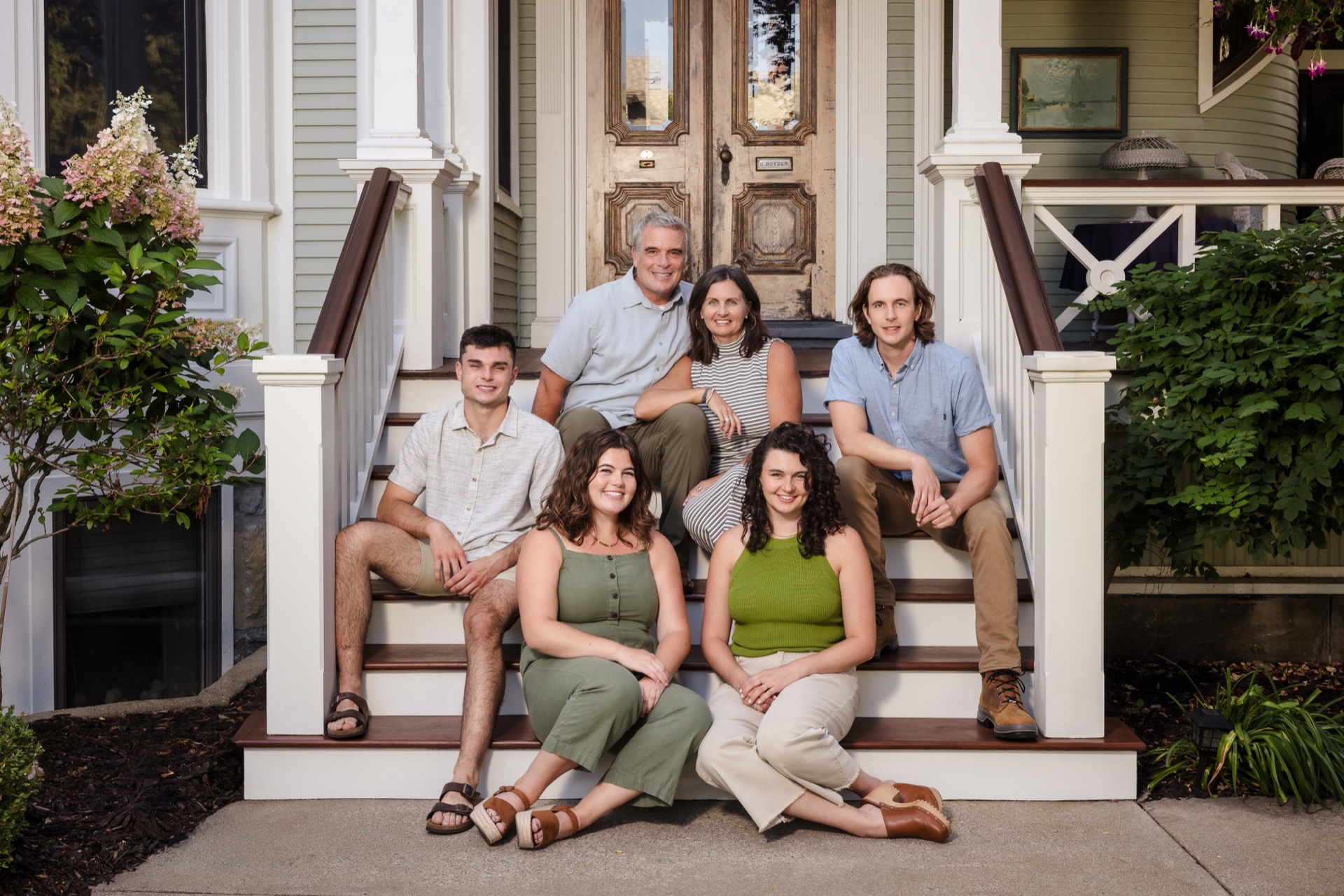 Julie King and her family, Grand Rapids Michigan