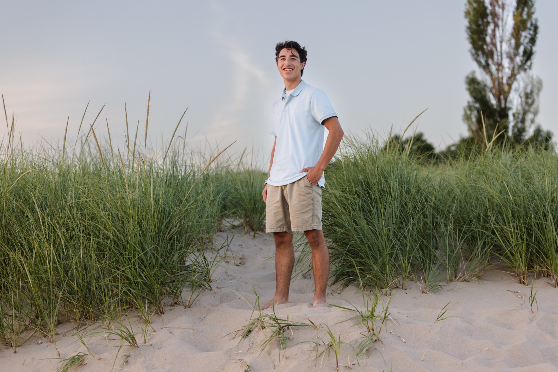 Senior girl portrait outdoor session Grand Rapids